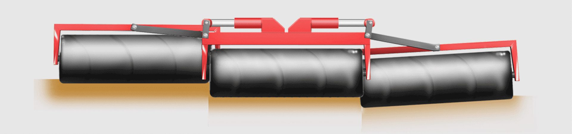 Grass-Roller rouleau agricole HE-VA - 2,60 à 3,00 m - rouleau lourd et repliable hydrauliquement_1