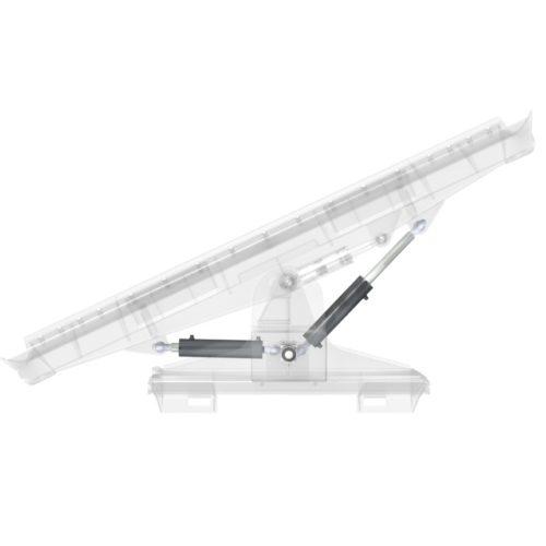 Lame tiltdozer LTD - Inclinable hydraulique ±25° - Oscillation hydraulique ±8° - Arête de coupe HB 400_1