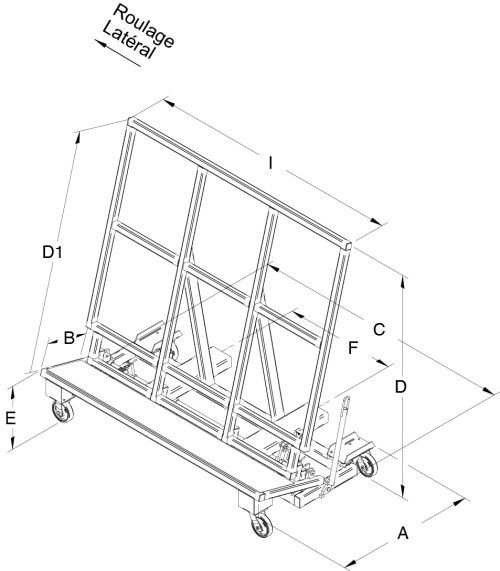 Chevalets de manutention - goubard sarl - à fond ouvrant_1