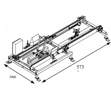 Combiné 2F spécial machines pour palettes - Platon - 3110 kg - Longueur 5730 mm - Largeur 2900 mm_1