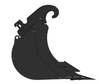 Godet d'excavation-mini-pelle - caterpillar finance france - 400 mm (16 in) - poids 107 kg_1