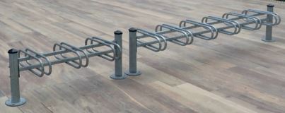 Support vélos simple et fonctionnel - MERCURE - 3 ou 6 places - Acier galvanisé_1