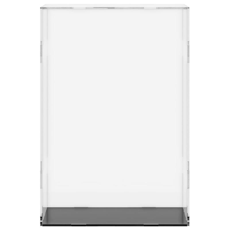 Vidaxl boîte d'affichage transparente 17x12x25 cm acrylique 154908_1