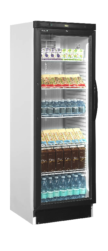 Vitrine réfrigérée blanc CEV425 1 LED L/H TEFCOLD_1