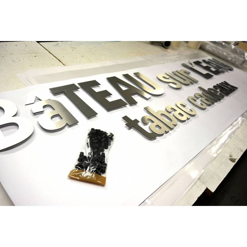 Alu-lettres-relief - lettrage 3d aluminium découpé - enseigne relief en kit - popdeco_1