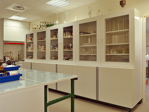 Armoire double-corps vitrés à portes battantes hautes et basses - Profondeur 750 mm - Réf ADCVS-2 - BIOLAB_1