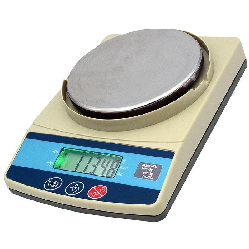 Balance de précision - 3 kg x 0,1 g - Plateau inox 100 mm_1