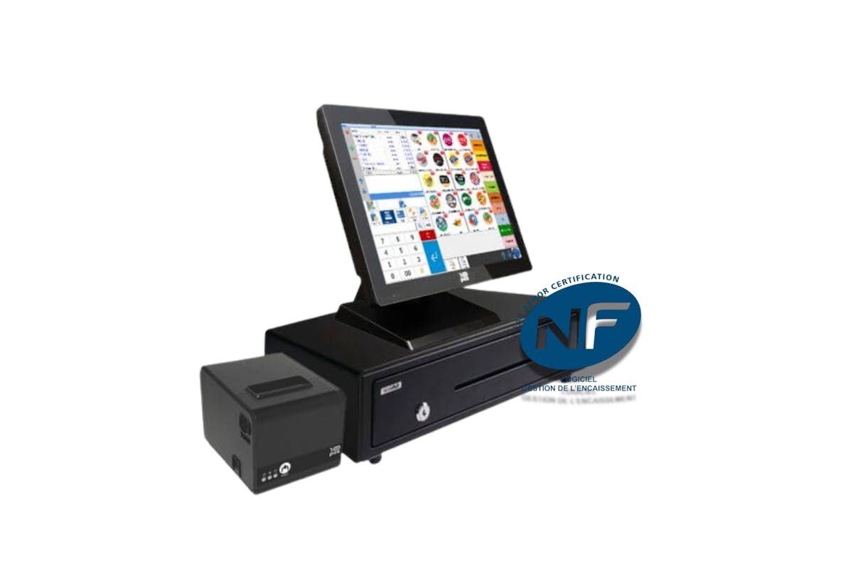 Caisse enregistreuse pour Pressing -  écran tactile 15