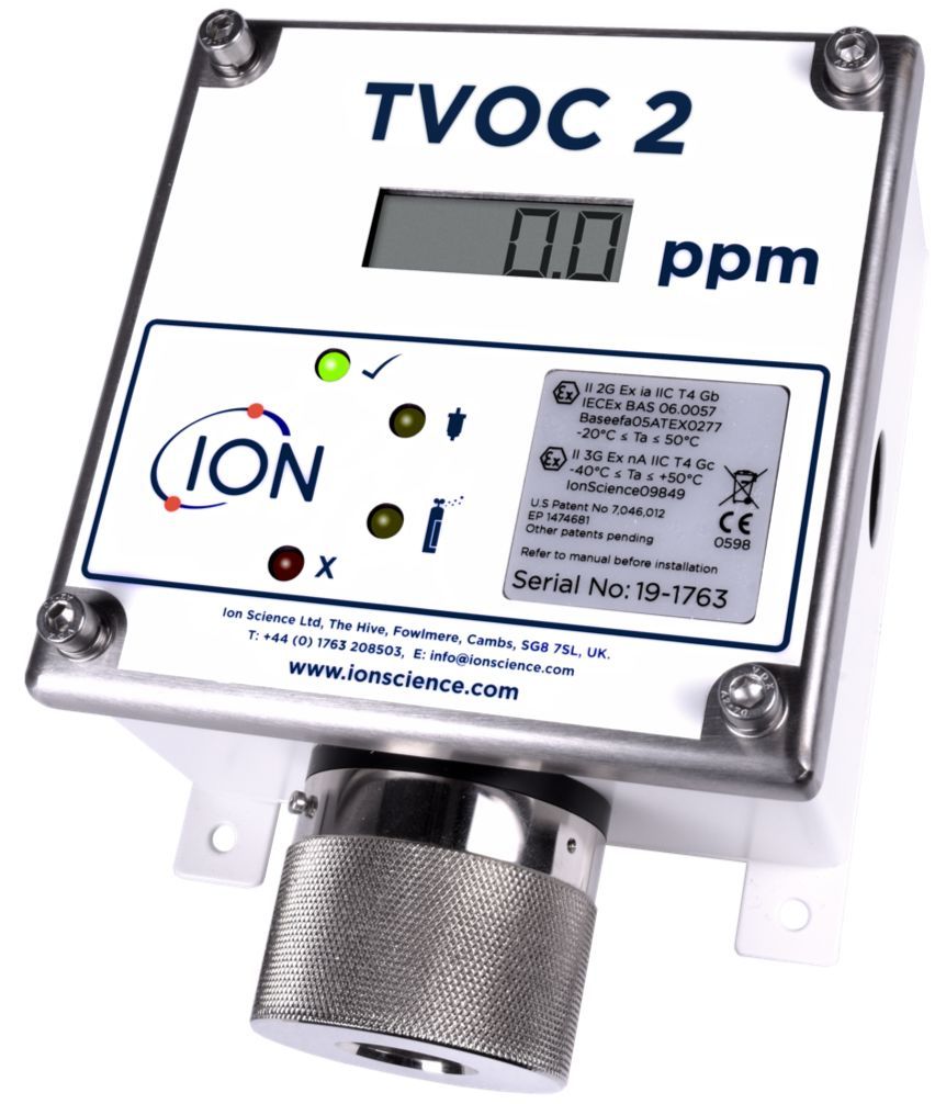 Détecteur PID fixe TVOC - Suivi des Composés Organiques Volatiles (COV) - Plages multiples jusqu'à 1000 ppm_1