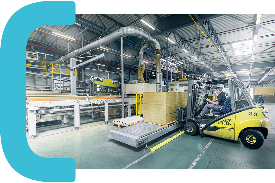 Panneau thermique laine de roche sur-mesure, répondant aux contraintes « sécurité incendie », utilisé en intérieur pour la réalisation d'enceintes exposées à de forte chaleur (cuisines, laboratoires ) - COLDKIT PORTISO_1