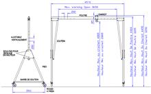 Portique d'atelier alu - 3t_1