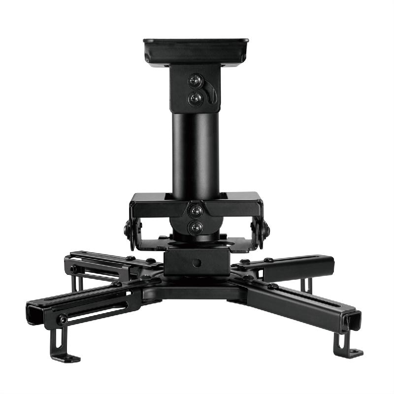 VALUE Support robuste pour projecteur, fixation sous plafond, jusqu'à 45 kg, noir_1