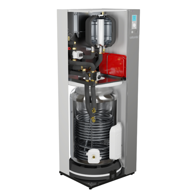 Ensemble Pompe à chaleur Air / Eau Monobloc IXTRA M DUO 12 Monophasé - Atlantic - ATLIXTRAMDUO12M_1