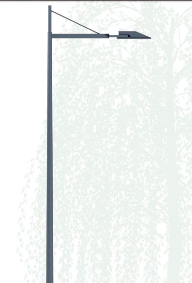 Lampadaire urbain metro / en aluminium thermolaqué_1