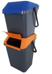 Poubelle empilable - 45 litres - Easymax_1