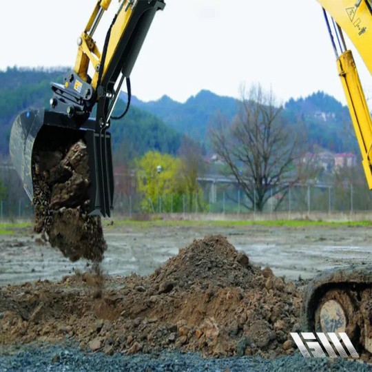 Pouce de manutention hydraulique CANGINI Série GRT - 6 modèles pour pelles et mini-pelles de 1.8 à 18 tonnes_1