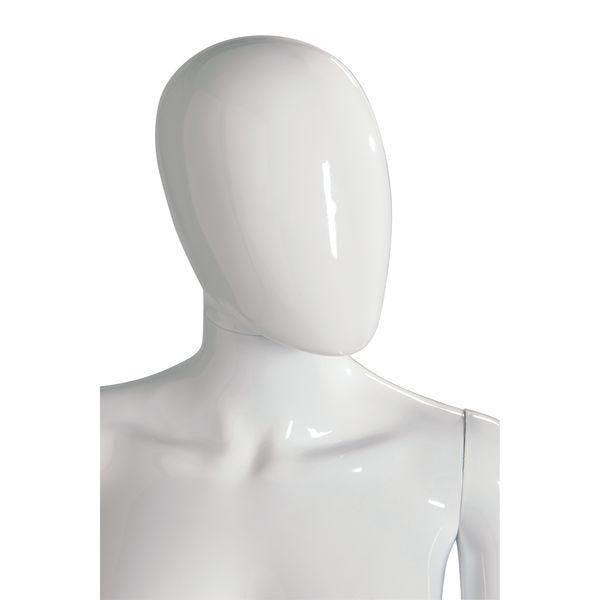 Tête femme modulable blanc brillant style Design - solidaire et polyvalente_1