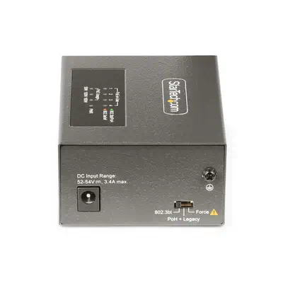 Injecteur PoE++ Multi-Gigabit à  4 Ports, Ethernet 5/2.5/1G (NBASE-T), PoE/PoE+/PoE++ (802.3af/802.3a_1