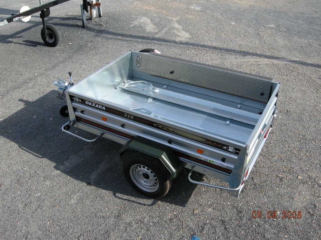 Remorque DAXARA 218 - Transport 2 motos - Équipée et polyvalente_1