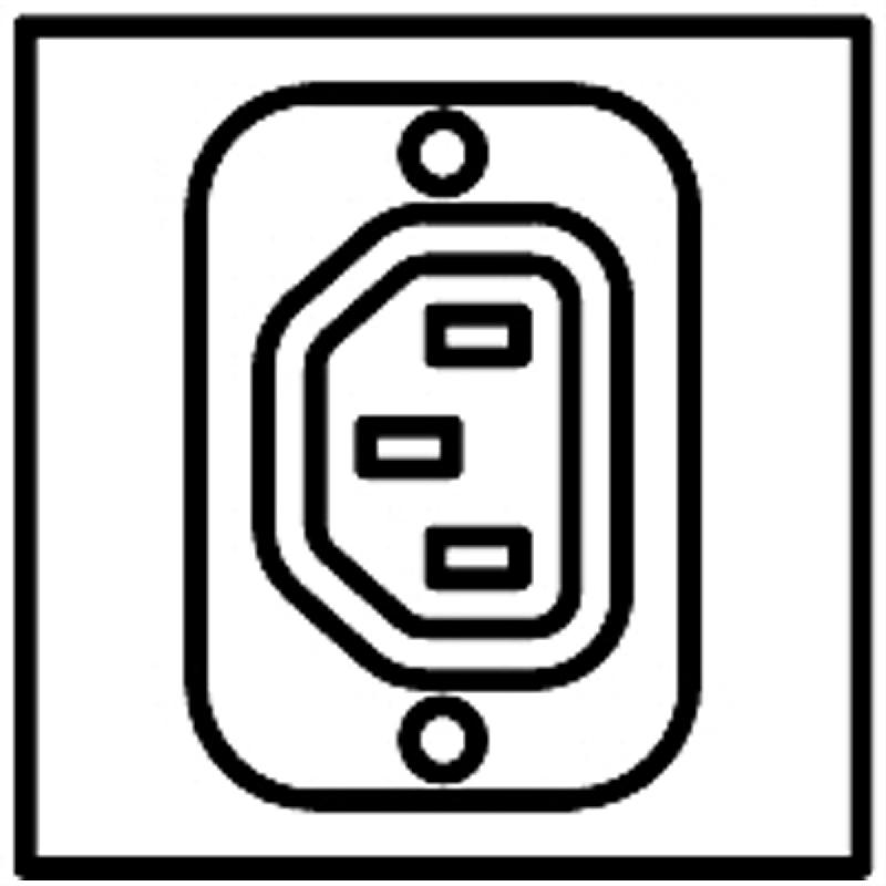 Bâtis de prises SCHROFF, IEC C13 avec câble de raccordement ouvert, 12x IEC C13, 19