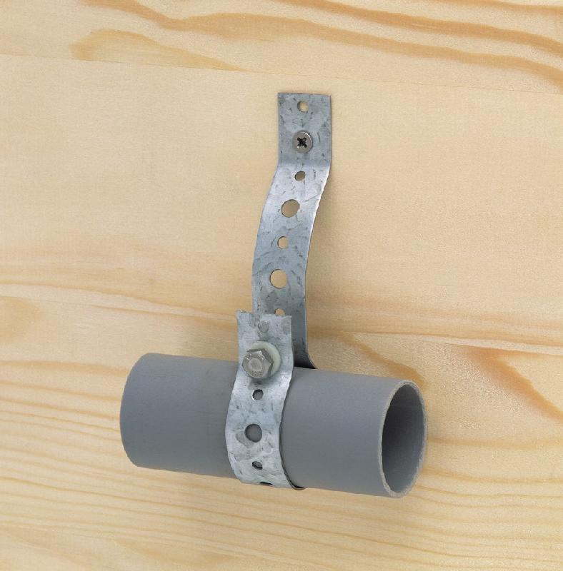 Bande perforée en acier galvanisé - 20x12 mm - GAH ALBERTS - 3000 mm de longueur_1