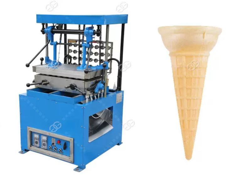 Machine industrielle de douille de cornet de crème glacée - Henan Gelgoog - capacité 800-1000 pcs/h - modèle GG-32C - certification CE_1