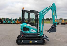 Mini-pelles - Loutz chariots élévateurs - Gamme compacte et performante de 0,8 à 90 tonnes_1