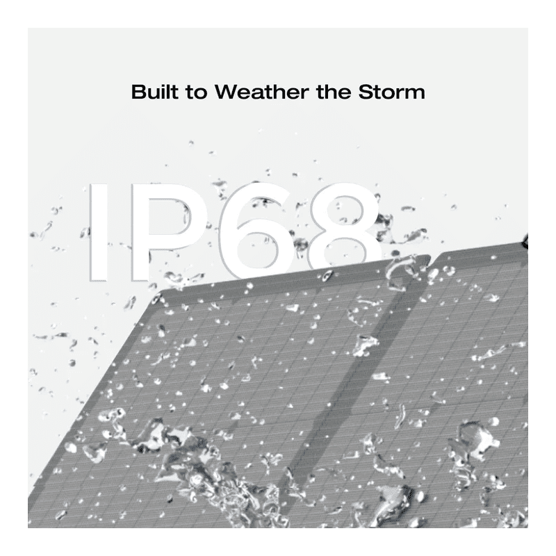 Panneau solaire pliable 60W monocristallin 12V ECOFLOW - portable et performant pour camping et extérieur_1