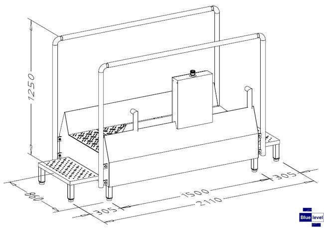Sèche-semelles passage obligé PLUS - Séchage rapide et efficace des semelles avec brosses rotatives et système en acier inoxydable_1