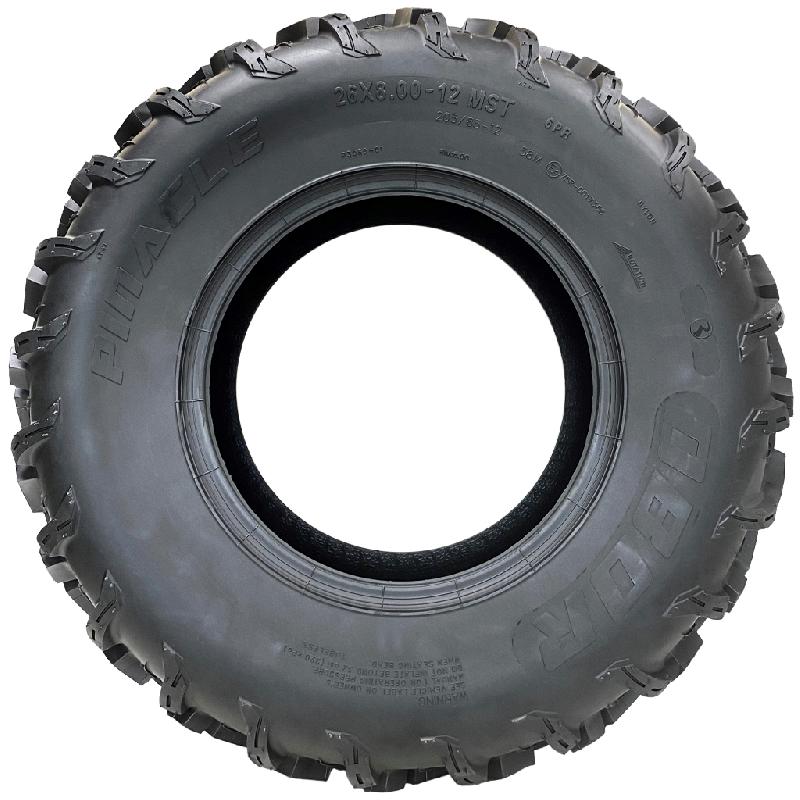 26x8.00-12 (205/85-12) 6ply ATV Tyres P3080 OBOR Pinacle Road Legal (Set of 2)_1