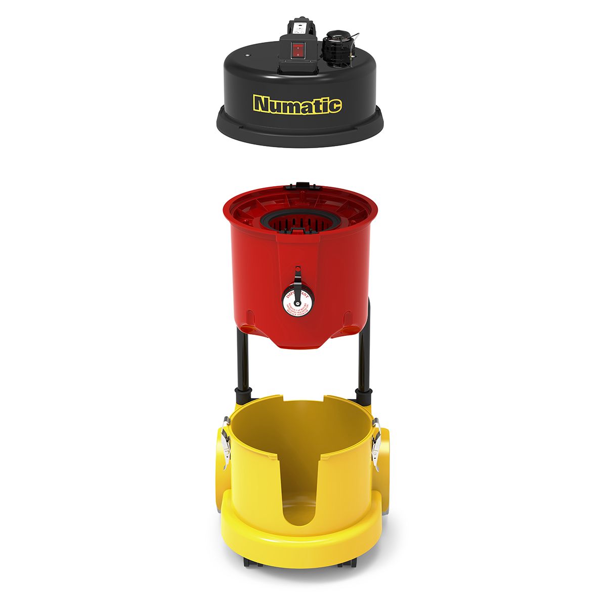 Aspirateur à filtration absolue Numatic HZC390L - 1200 W, 230 V, classe H, sécurité amiante_1