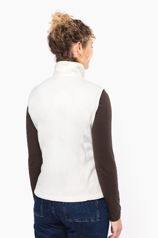 Bodywarmer micropolaire femme Kariban - Réf: K906 - Léger et chaud, coupe cintrée, 100 % polyester antiboulochage_1
