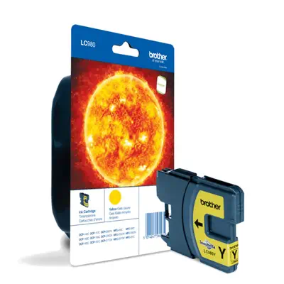 Brother LC980YBP cartouche d'encre 1 pièce(s) Original Jaune_1