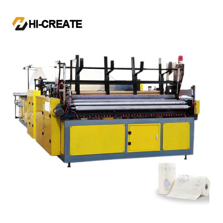 Fabrication de papier hygiénique - Hi-Create - Machine à papier toilette avec contrôle PLC et réglages automatiques_1