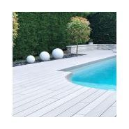 Lames de terrasses - Lameo - 3 400 x 145 x 25 mm - Double face Lisse / Striée - Alvéolaire creux_1