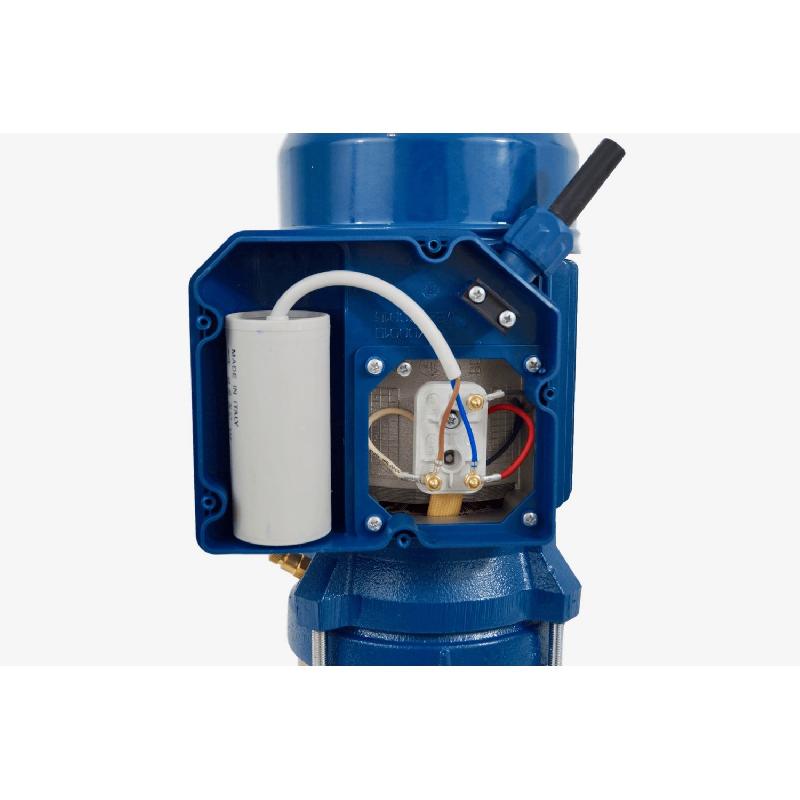 Pompe multicellulaire 230V 1.1kW/1.5CV - modèle vertical 'In-Line' - corps inox, moteur monophasé avec protection thermique_1