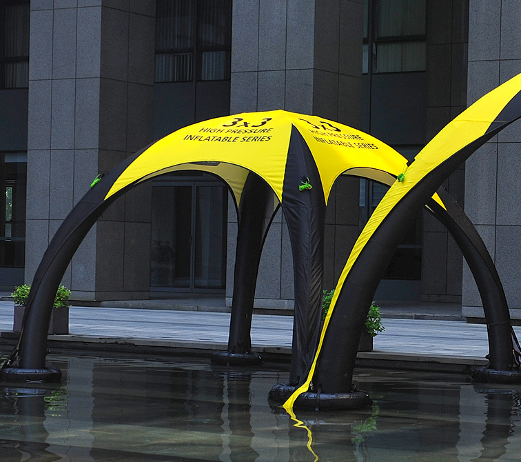 Tente gonflable publicitaire Fastent® Air - toit personnalisable et structure robuste 3x3m à 8x8m_1