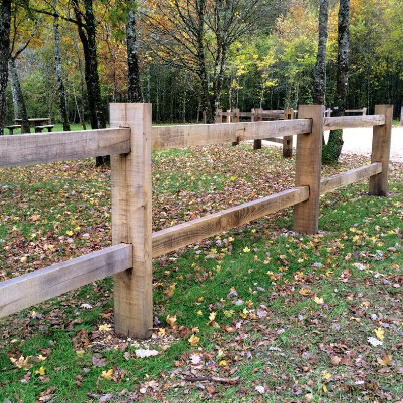 Clotûres Rustique 1 ou 2 lisses Ø 70 x 2000 mm PRIX AU ML_1