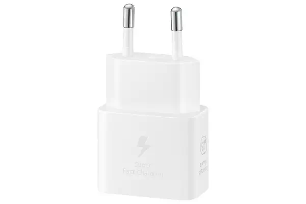 SAMSUNG fast charger USB-C 25W without data cable white_1