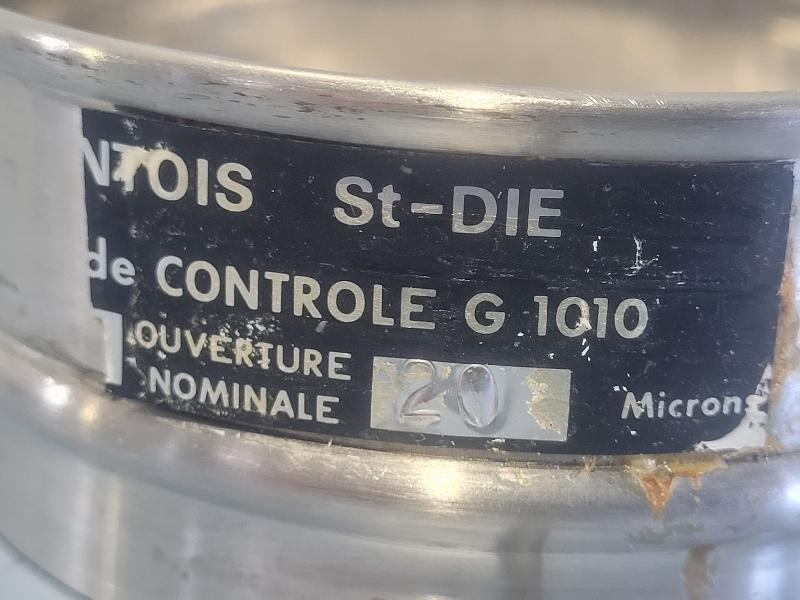 Tamis de test en acier inox RETSCH 100x40mm - 20 µm_1