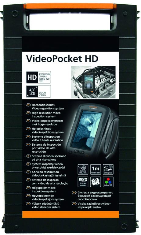 Appareil d'inspection vidéo compact - Vidéo Pocket HD - Haute résolution - Écran couleur 4.3 TFT - Marque Romus_1