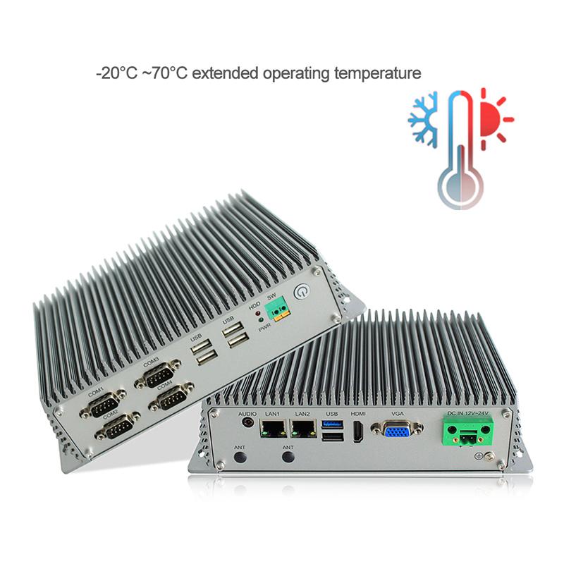 PC industriel fanless pour automatisation, supervision et edge computing - Monolith-5000JA - Intel® Celeron® J1900 Quad-core 2.0 GHz_1