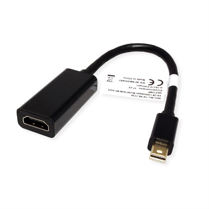 Value adaptateur mini displayport-hdmi, minidp m - hdmi f_1