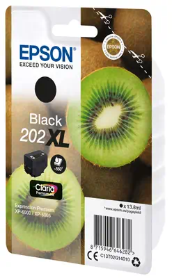 Epson Kiwi Singlepack Black 202XL Claria Premium Ink_1