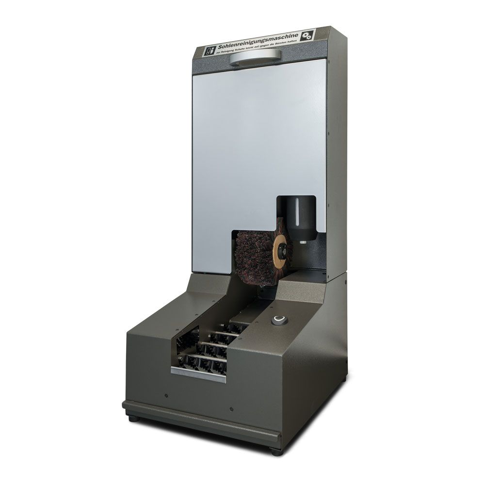 Lave-semelles SEC 150 - Nettoyage professionnel avec brosses intégrées et distributeur de cirage_1