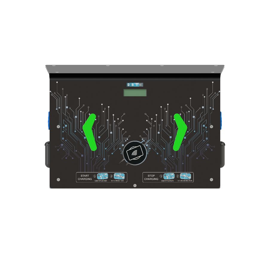 Bornes de recharge Spark avec capacité de 3 à 22 kW selon configuration