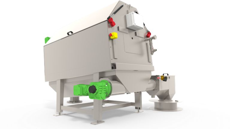 Tamis trommel - tamiseurs et cribles à déchets - aquameo - débit : de 15 à 800 m3/h_1