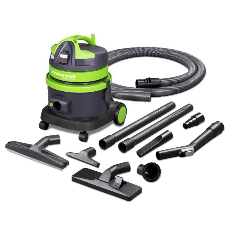 Aspirateur d'atelier Cleancraft wetCAT 116 E - 1,2 kW - 16L - multifonction humide et sec_1