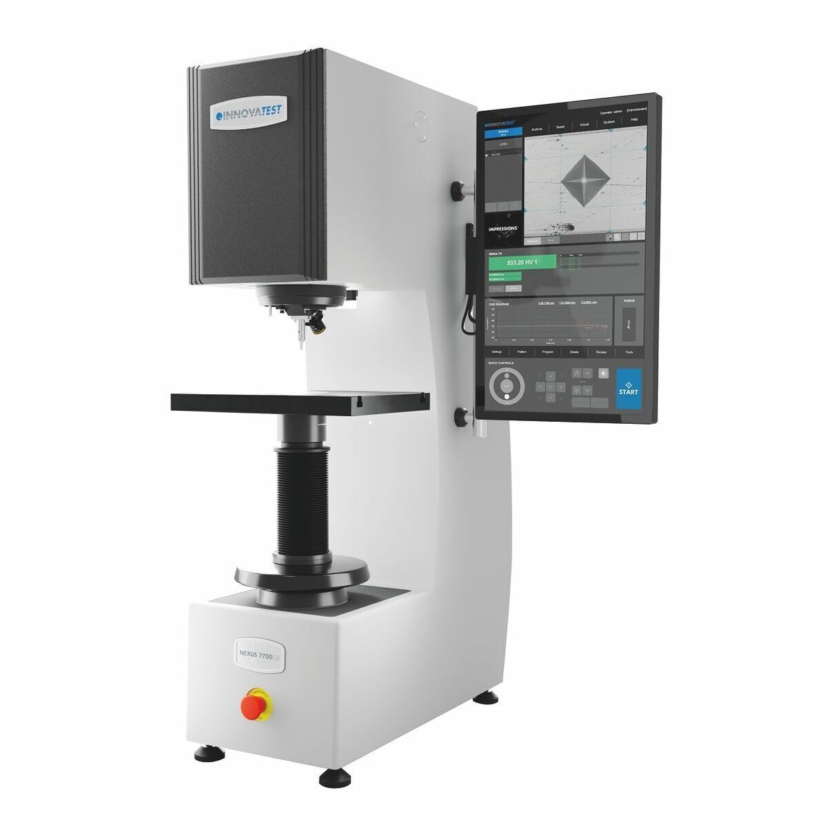 Duromètre universel pivotant avec caméra 11 MP - NEXUS 7700G2 - INNOVATEST FRANCE_0