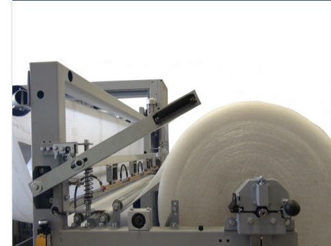 Filmeuse horizontale Pluripac - Emballage à froid - Rouleaux de film à bulles - Soudure automatique - Changement de bobine facile_1